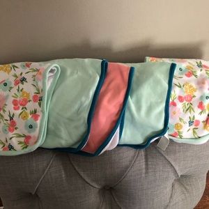 Cloud Island Burp Cloths